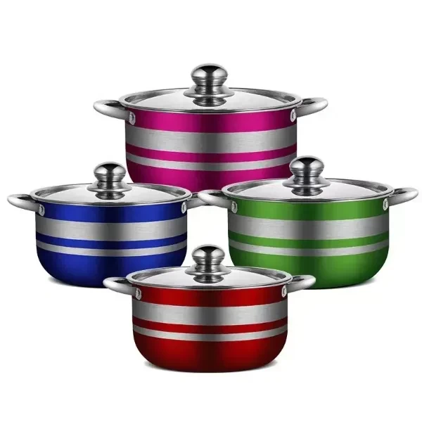 Set Tenxhere, Çelik Inox, 12 Pjesë