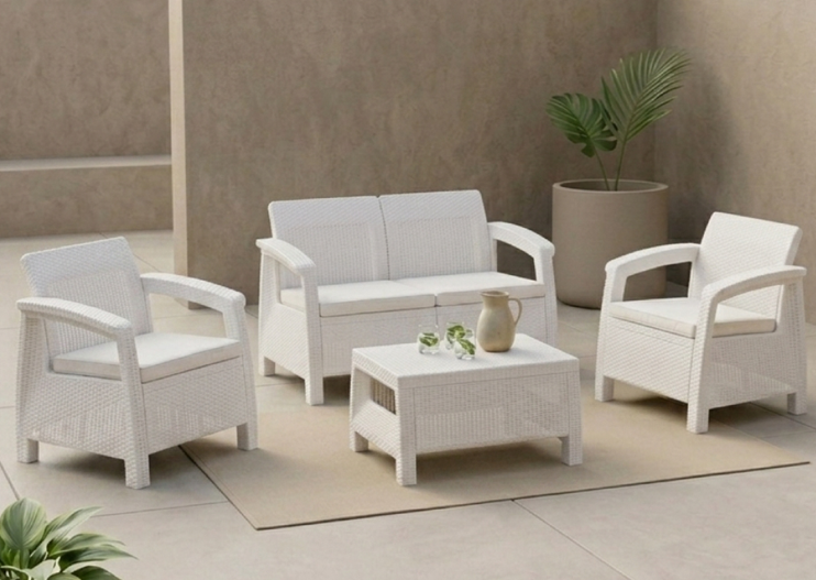 Set Kopshti NOVARA 90*150 ( Bardhë)