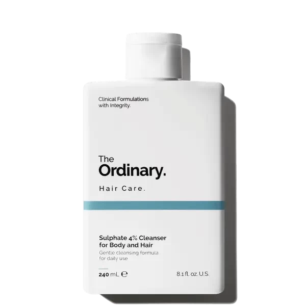 Pastrues për Trup dhe Flokè, Sulphate 4% Cleanser for Body and Hair 240 ml