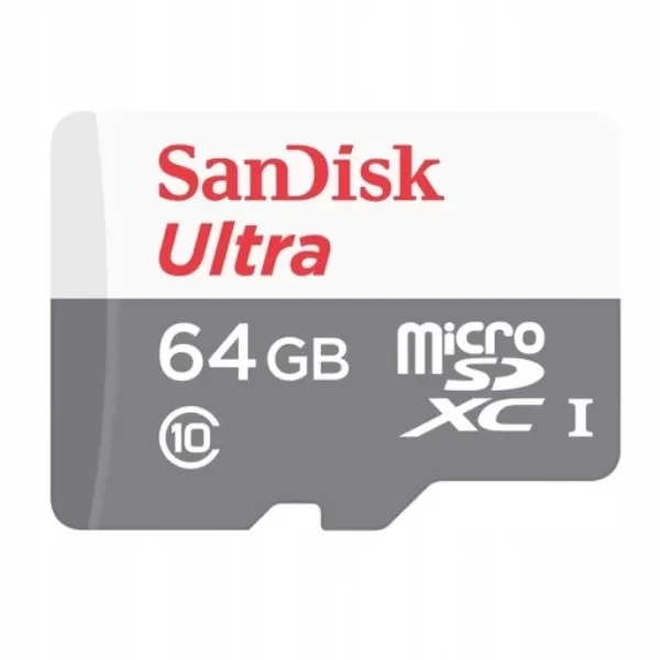 SanDisk Ultra 64gb microSDXC'' UHS-I Card