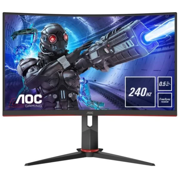 Monitor Gaming, 27" AOC C27G2ZE/BK 240Hz