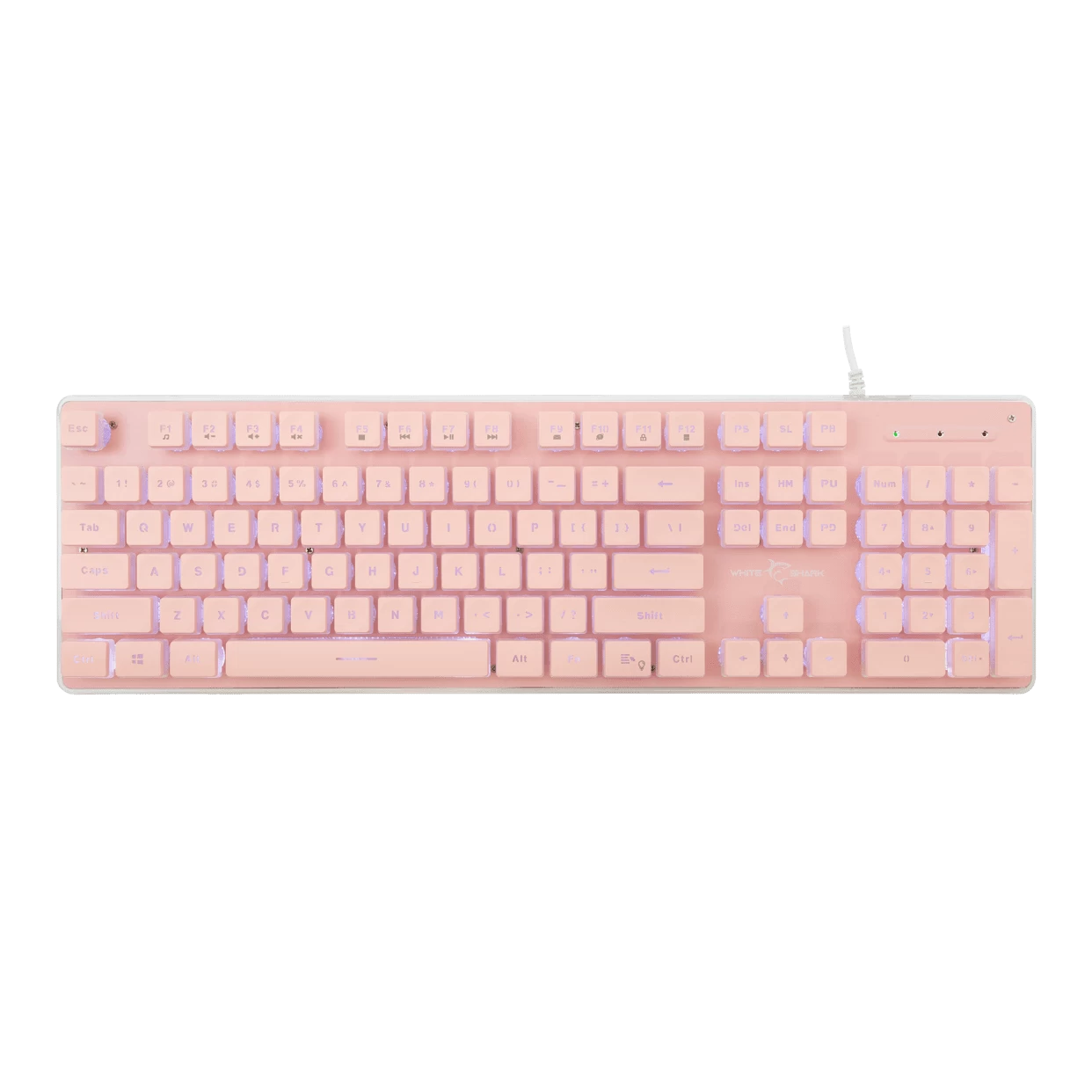 White Shark Tastiere Gaming TACHI Rozë-US