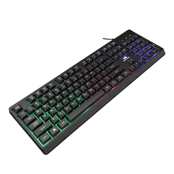 Tastiere Gaming, Baracuda BGK-02114 US, e zezë