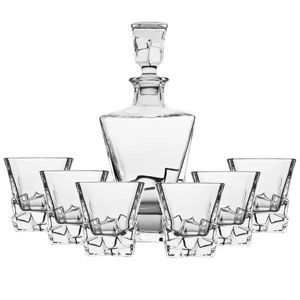 Set Gota dhe Shishe, për Whiskey, 7 Pjesë