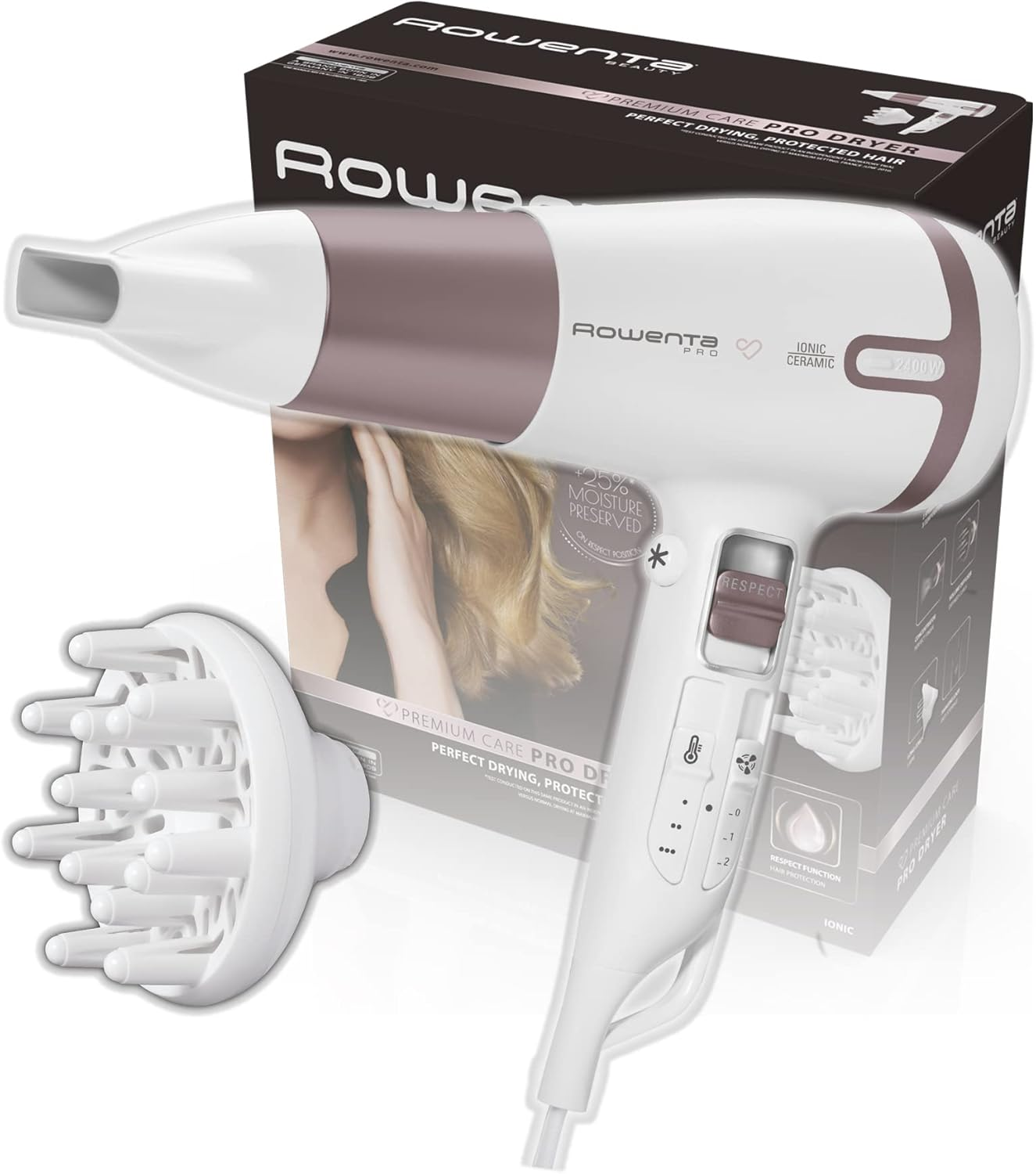 Fem për Flokë, Rowenta Pro, 2400W