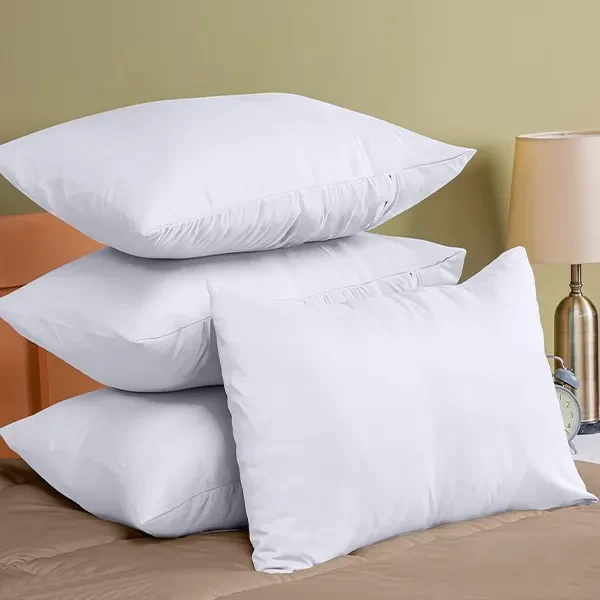 Set Këllëf Jastëku, 50x70cm, 4 Copë, White