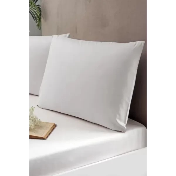 Set Këllëf Jastëku, Kreme, Pierre Cardin, 2 Copë