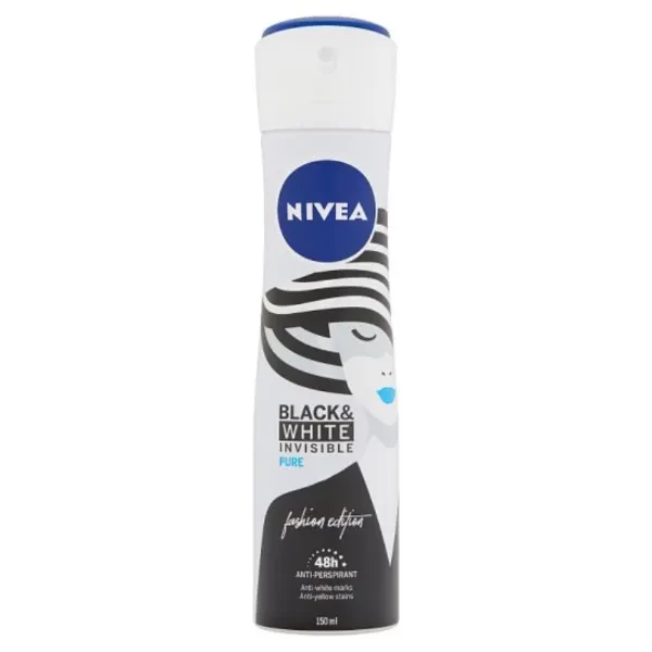 Deo Sprej për Femra Black&White Nivea 150ml