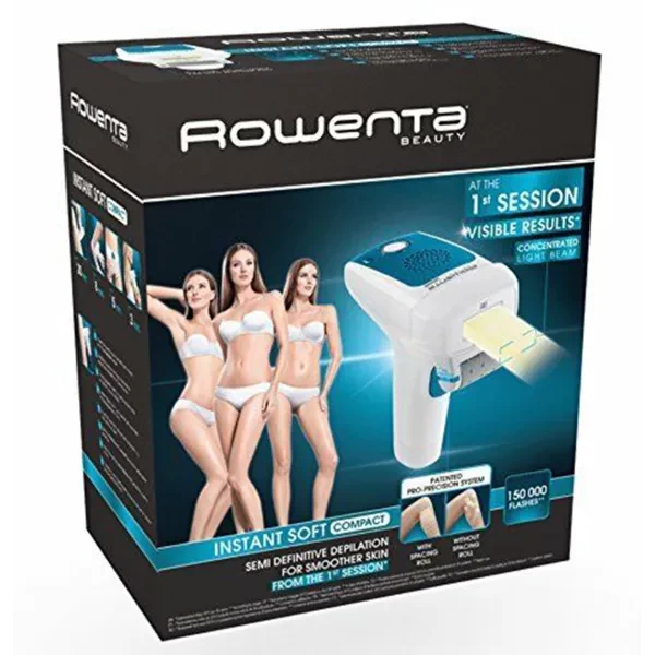Rowenta Instant Soft Compact Rowenta Laser Hair Removal Depilator