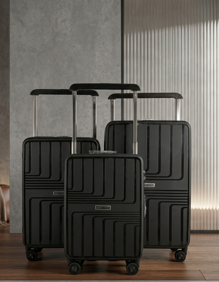 Set Valixhe 20/24/28  BLACK S.TRUNK