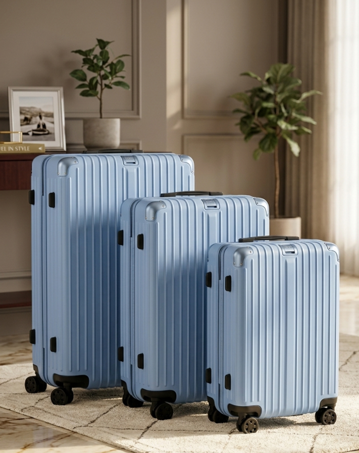 Set Valixhe, Blue 20/24/28