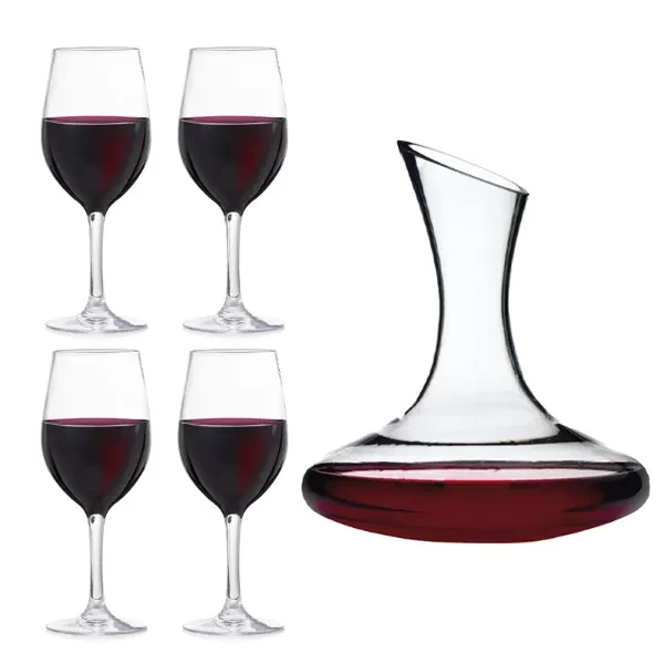 Set Shishe dhe Gota, 5 pjesë, Deli, 4 Persona