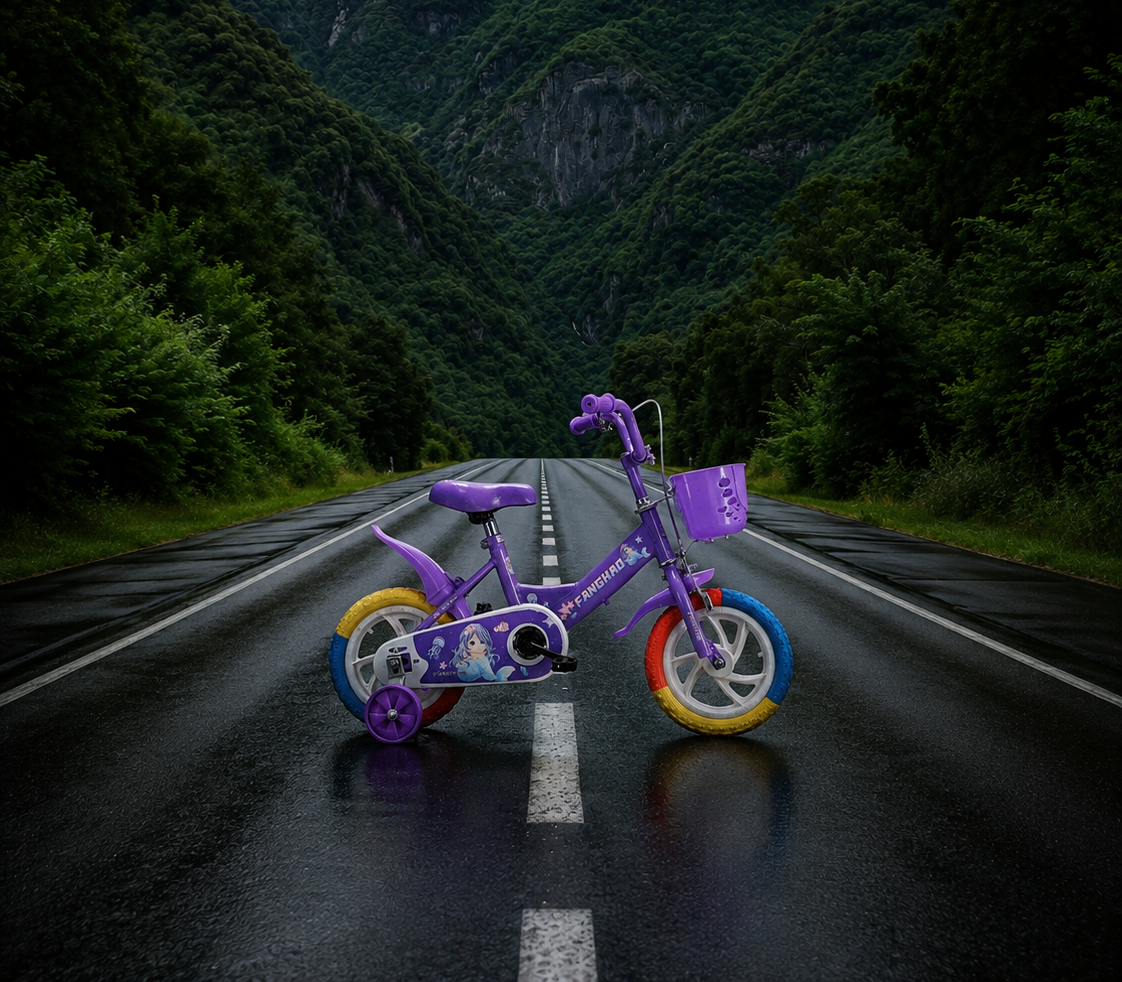 BICIKLET, FHG-K017 12" PURPLE SHENGDI