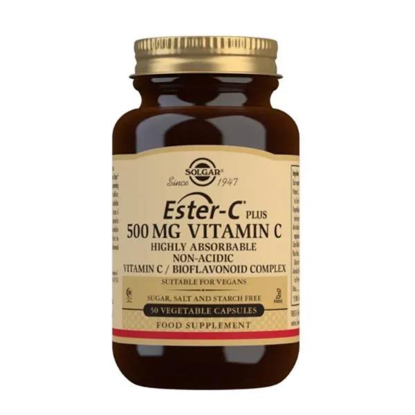 Ester C 500mg Vitamin C Solgar 50 Tableta.