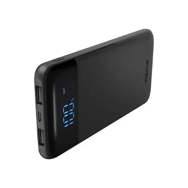 Hama Power Pack, 10000mAh, 2x USB-A, Tregues Baterie, Antracit