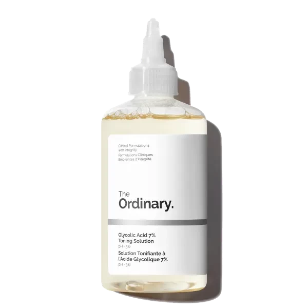 Toner Eksfoliues, Glycolic Acid 7% Toning Solution, The Ordinary, 240 ml