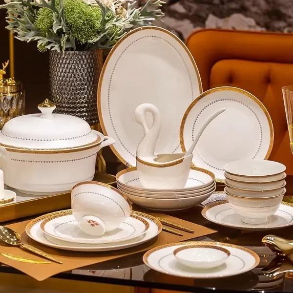 Set Pjata Porcelani, 43 Pjesë, DFL-003