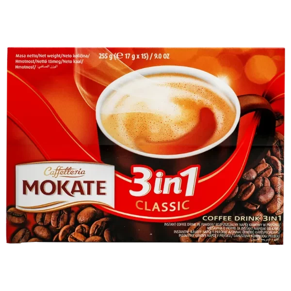 Café instantané classic 3en1 408g MOKATE - Kibo